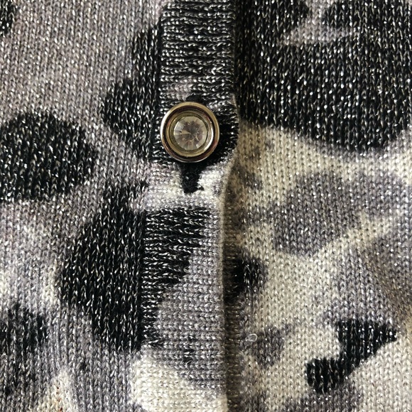 Joseph A. Cardigan Animal Print - Gorgeous Buttons - Picture 4 of 4